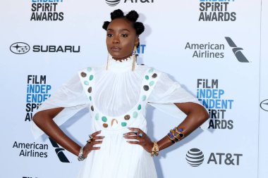 Los Angeles - 23 Şubat: Kiki Layne 2019 adlı Film Independent Spirit sahilde 23 Şubat 2019 Santa Monica, Ca Ödülleri