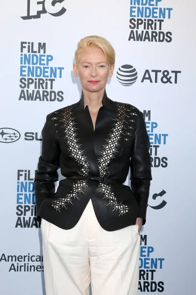 Los Angeles Lut Tilda Swinton 2019 Film Independent Spirit Awards — Zdjęcie stockowe