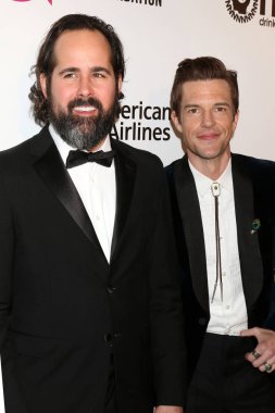 Elton John Oscar görüntüleme parti