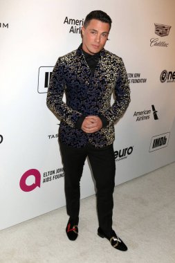 Elton John Oscar görüntüleme parti