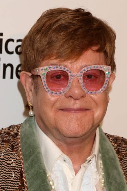 Elton John Oscar görüntüleme parti