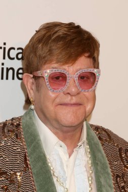 Elton John Oscar görüntüleme parti