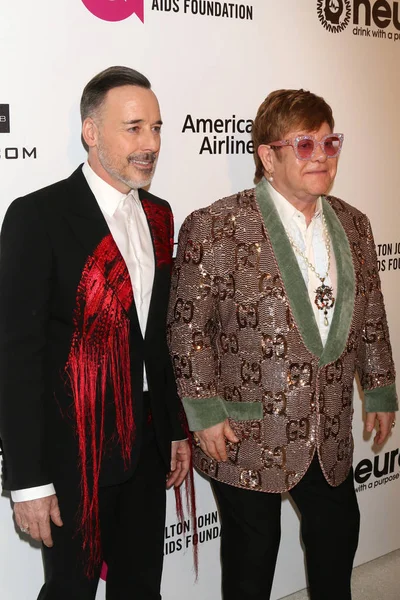 Elton John Oscar Viewing Party — Stock Photo, Image