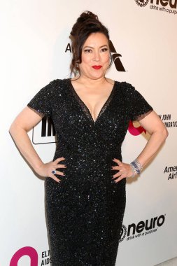 Elton John Oscar görüntüleme parti