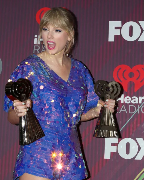 Prêmios de música rádio iheart - sala de imprensa — Fotografia de Stock