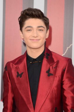 Los Angeles - 28 Mart: Asher Angel üzerinde 28 Mart 2019 Tcl Çin Tiyatrosu IMAX Los Angeles, Ca, 