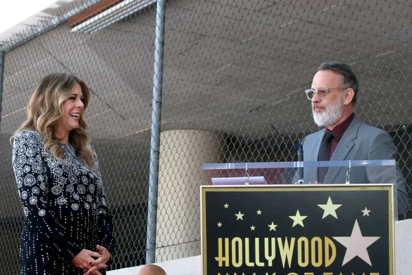 Rita Wilson Star Ceremony — Stock Photo, Image