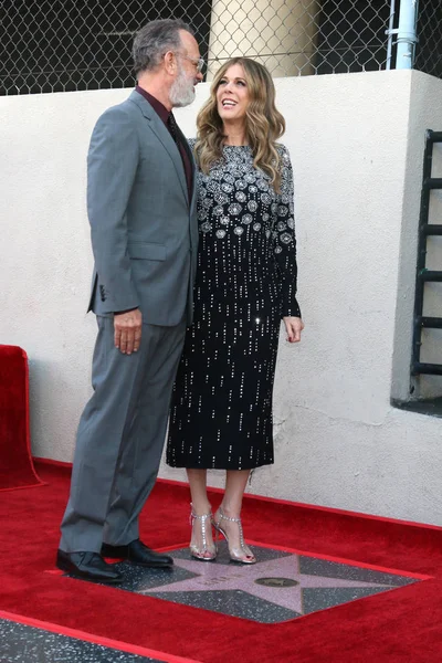 Rita Wilson Star Ceremony — Stock Photo, Image