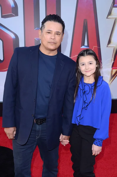 Los Angeles Mar Raymond Cruz Shazam Premiere Tcl Chinese Theater — Stock Photo, Image