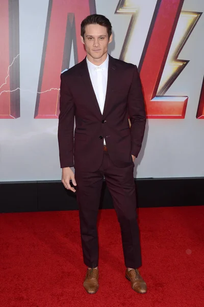 Los Angeles Mar Timothy Granaderos Première Shazam Tcl Chinese Theater — Photo