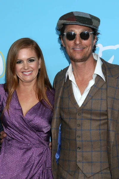 Los Ángeles Marzo Isla Fisher Matthew Mcconaughey Estreno Beach Bum —  Fotos de Stock