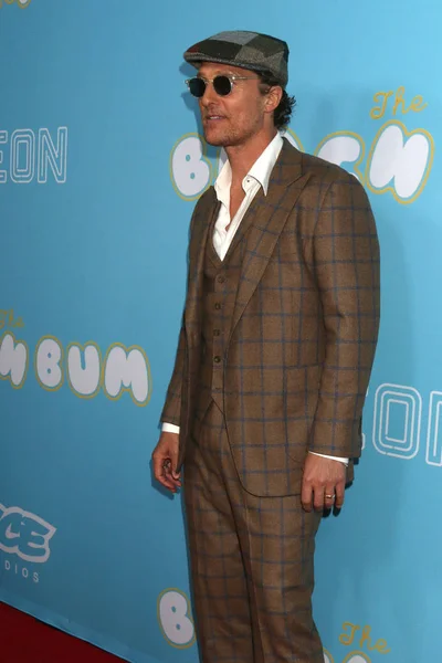 Los Angeles Mar Matthew Mcconaughey Alla Premiere Beach Bum All — Foto Stock