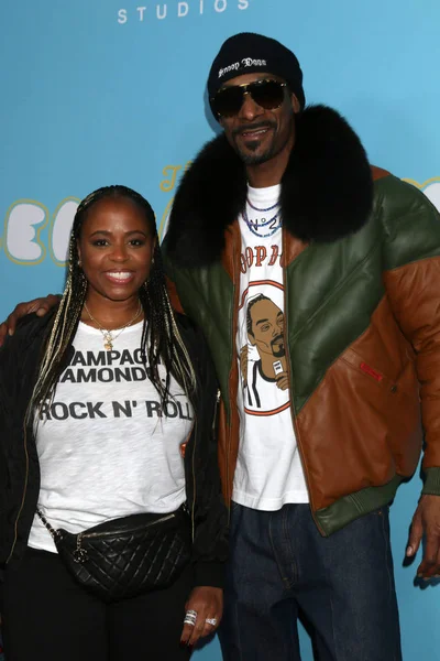 洛杉矶 3月28日 Shante Broadus Snoop Dogg Calvin Broadus 在洛杉矶的 Arclight — 图库照片