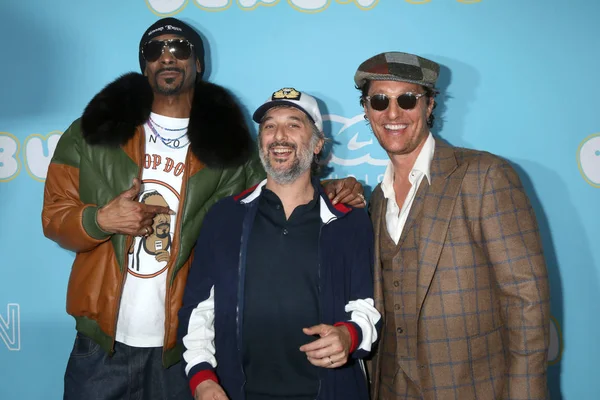 Los Angeles Mar Snoop Dogg Harmony Korine Matthew Mcconaughey Beach — Photo