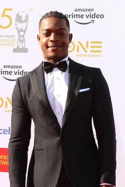 ลอสแองเจล นาคม สเตฟาน เจมส งาน Naacp Image Awards การมาถ โรงละคร — ภาพถ่ายสต็อก