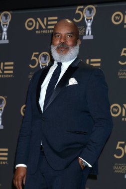 Los Angeles - Mar 30: David Alan Grier basın odası Los Angeles, Ca üzerinde 30 Mart 2019 Dolby Theater 50 Naacp Image Ödülleri-