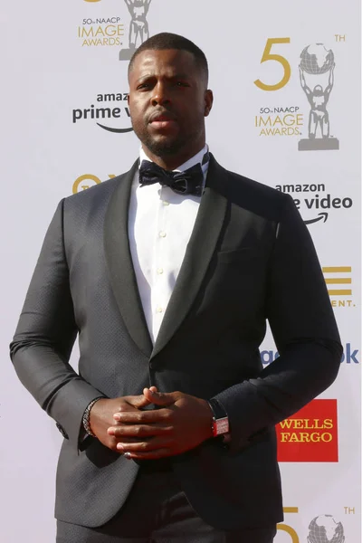 Los Ángeles Mar Winston Duke 50º Naacp Image Awards Llegadas — Foto de Stock