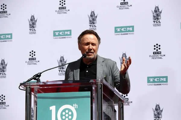 Billy Crystal Hand i ceremonii ślad — Zdjęcie stockowe