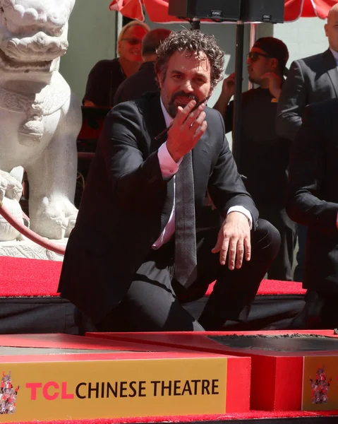 Avengers Cast Members Handprint Ceremony — Stock Photo, Image