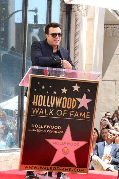 Ceremonia de Seth MacFarlane Star — Foto de Stock