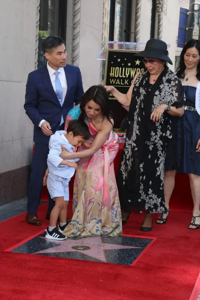 Lucy Liu Star Ceremony — Stock Photo, Image