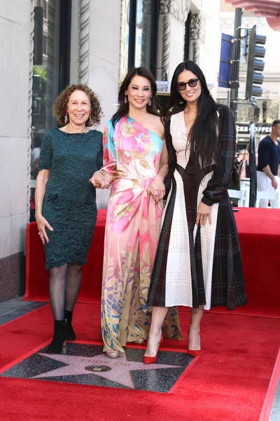 Lucy Liu Star Ceremony — Stock Photo, Image