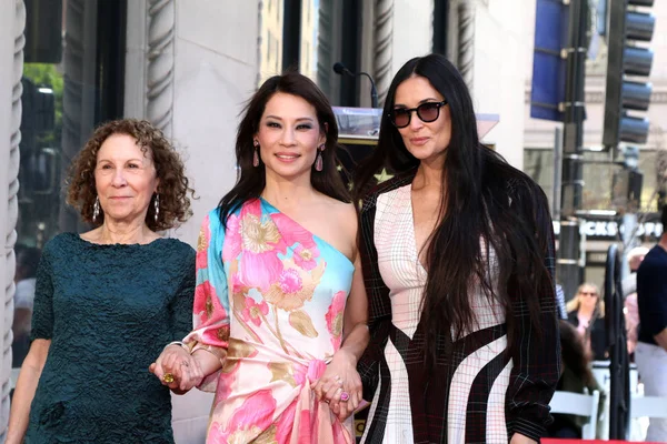 Lucy Liu Star Ceremony — Stock Photo, Image