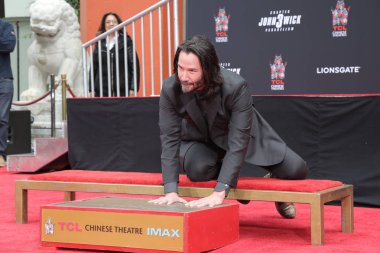Keanu Reeves El ve Ayak Baskı Töreni