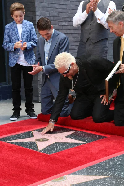 Guy Fieri Star Ceremony — Stock Photo, Image