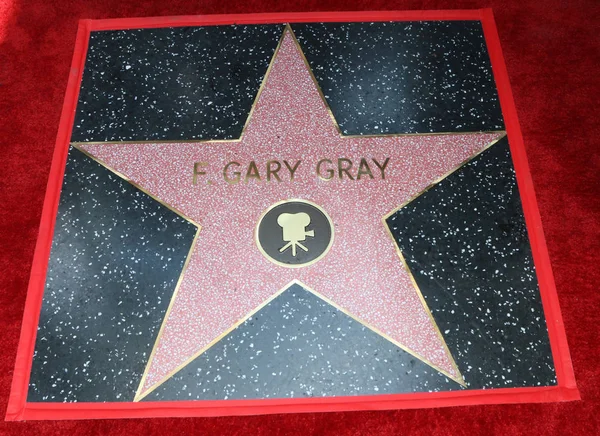 F. Gary Gray Star ünnepség — Stock Fotó