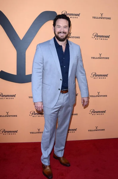 "Yellowstone "sezon 2 premiera party — Zdjęcie stockowe