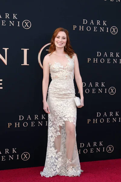 "Dark Phoenix "världs premiär — Stockfoto