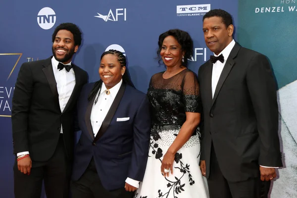 Afi ehrt denzel washington — Stockfoto