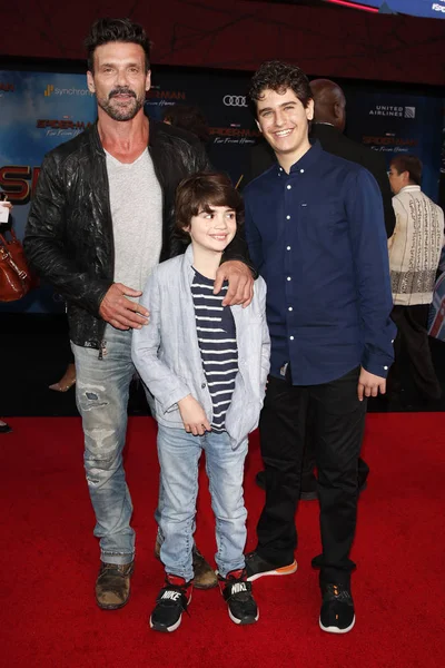 "Spider-man långt hemifrån "Premiere — Stockfoto