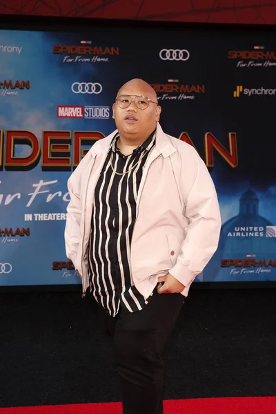 "Spider-man ver van huis "Premiere — Stockfoto