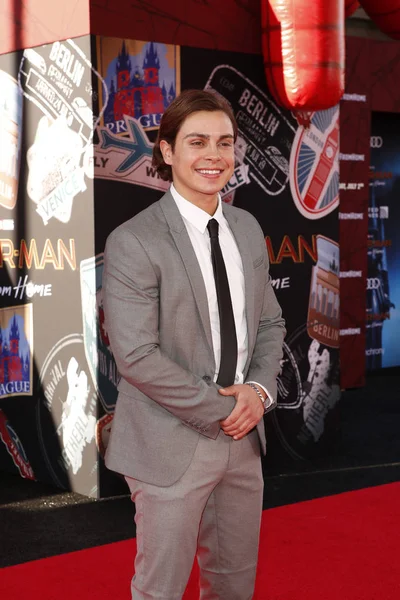 "Spider-man långt hemifrån "Premiere — Stockfoto