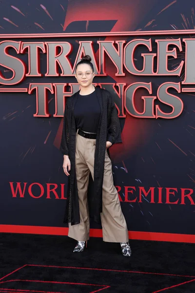"Stranger Things "säsong 3 världspremiär — Stockfoto