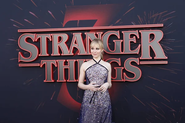 "Stranger Things" Sezon 3 Dünya Prömiyeri — Stok fotoğraf