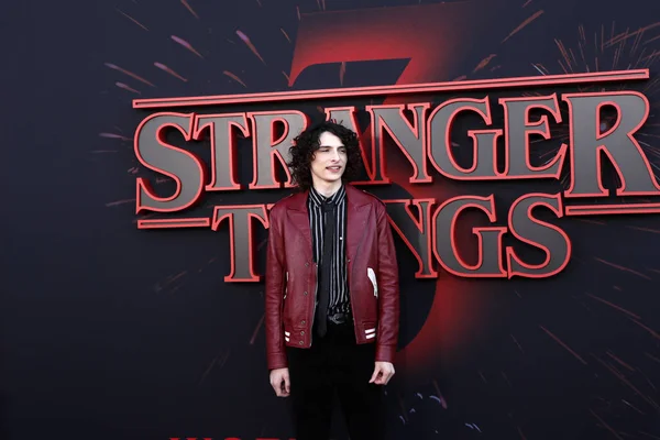 "Stranger Things "säsong 3 världspremiär — Stockfoto