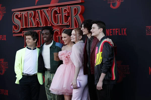 "Stranger Things "Temporada 3 Estreno Mundial —  Fotos de Stock