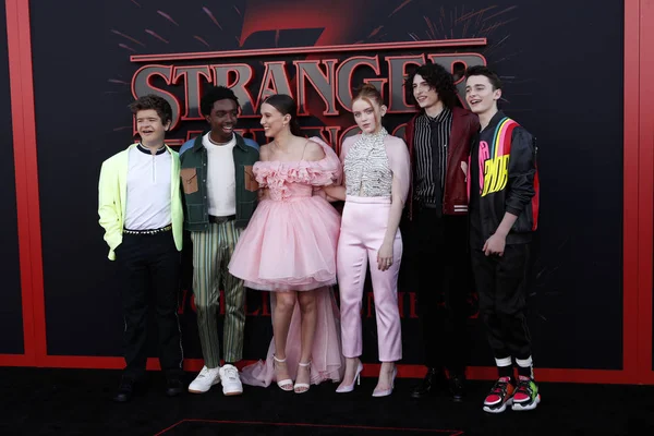 "Stranger Things "säsong 3 världspremiär — Stockfoto