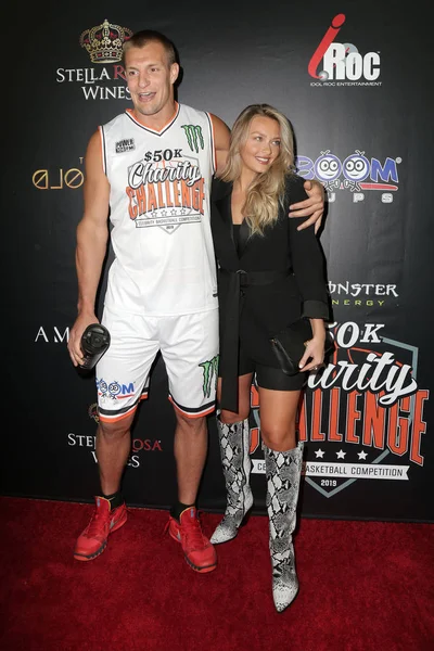 洛杉矶 7月8日 格龙科夫斯基在怪物能源5万美元慈善挑战名人篮球赛在保利帕维利翁于2019年7月8日在韦斯特伍德 加利福尼亚州 — 图库照片