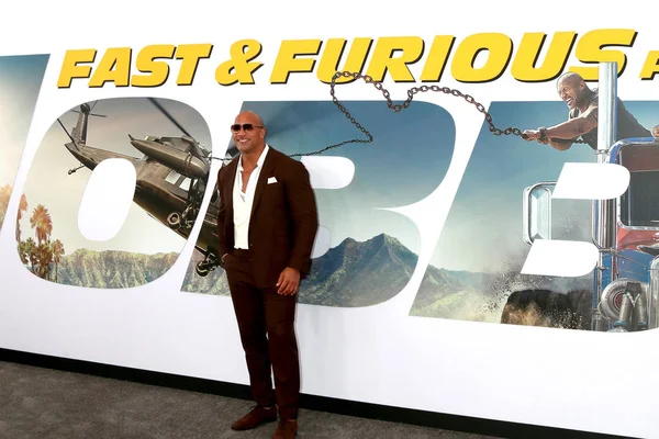 "Fast & Furious presenteert: Hobbs & Shaw "première — Stockfoto
