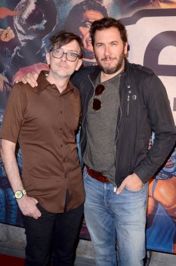 Los Angeles - 8 Ağustos: Dennis Widmeyer, Kevin Kolsch Ağustos'ta Alamo Drafthouse De Alamo Drafthouse Los Angeles Big Bash Partisi'nde 8, 2019 Los Angeles, Ca
