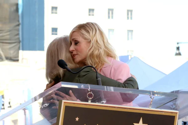 Judith Light Star Ceremony — Stock Photo, Image