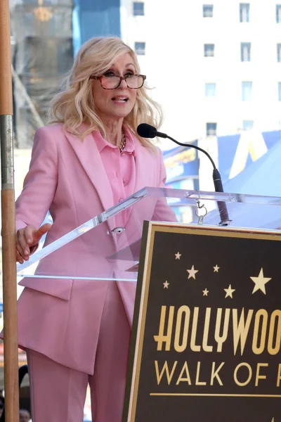 Judith Light Star Ceremony — Stock Photo, Image