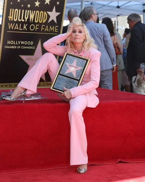 Judith Light Star Ceremony — Stock Photo, Image