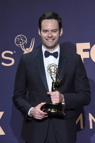 Emmy Awards 2019: QUARTO DE IMPRENSA — Fotografia de Stock