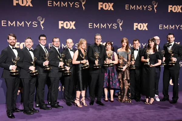 Emmy Awards 2019: PRESS ROOM — Stock Photo, Image