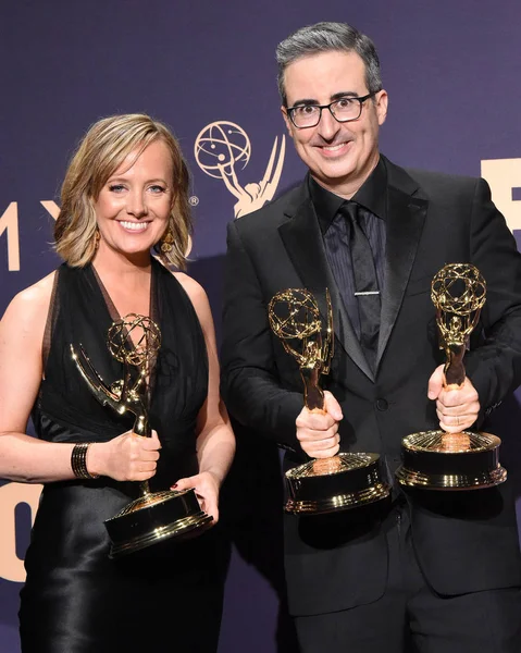 Emmy Awards 2019: QUARTO DE IMPRENSA — Fotografia de Stock